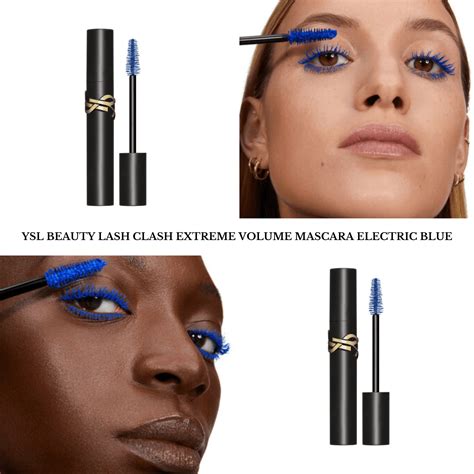 ysl the shock mascara underground blue|ysl lash clash mascara brown.